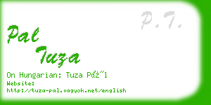 pal tuza business card